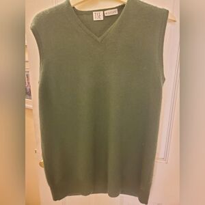 TSE Women's V-Neck Pullover Cashmete Vest